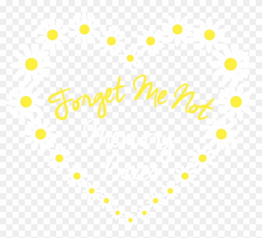 Stay & Play Holiday Dates - Forget Me Nots Memory Boxes Clipart