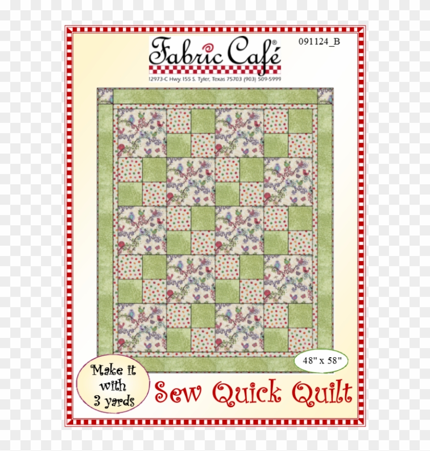 3 Yard Quilt Patterns Clipart