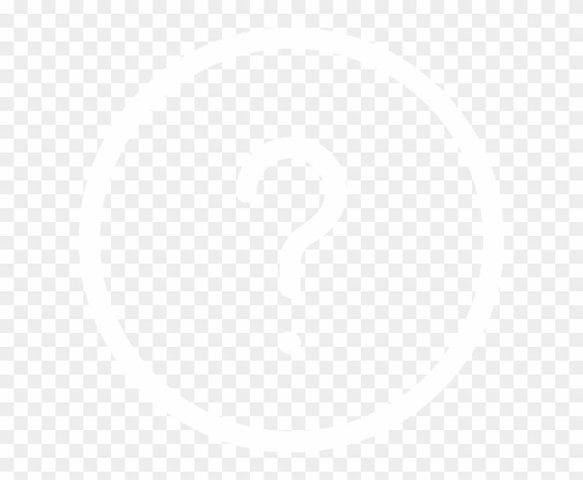 Circular Question Mark Button - Number 3 Png White Clipart #5691531