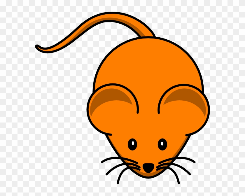 How To Set Use Orange Mouse Svg Vector - Cute Clipart Mouse - Png Download #5691532