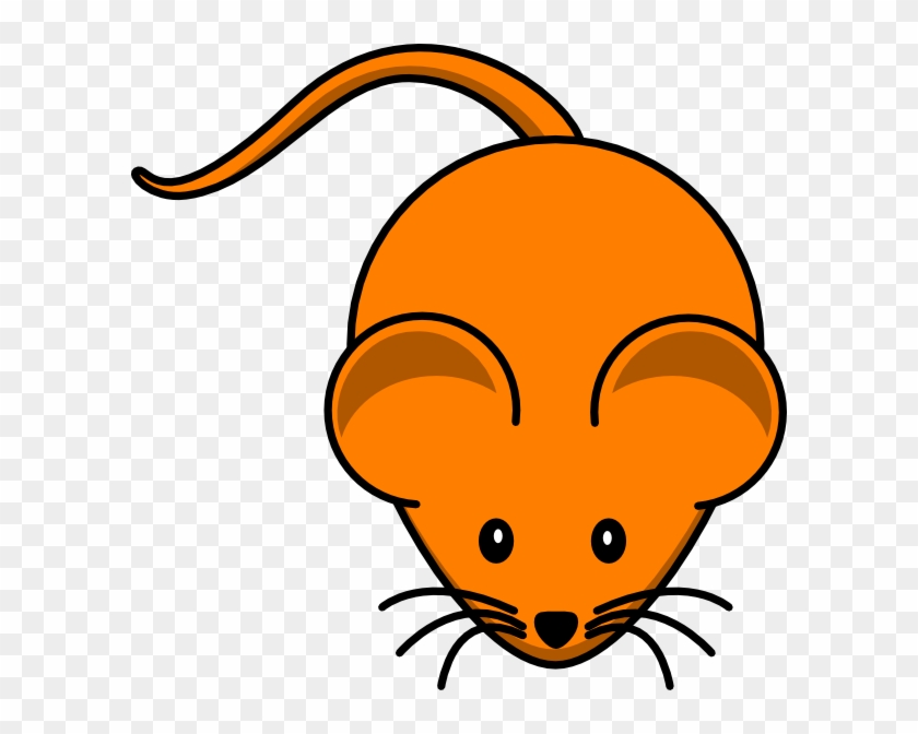 How To Set Use Orange Mouse Svg Vector - Cute Clipart Mouse - Png Download