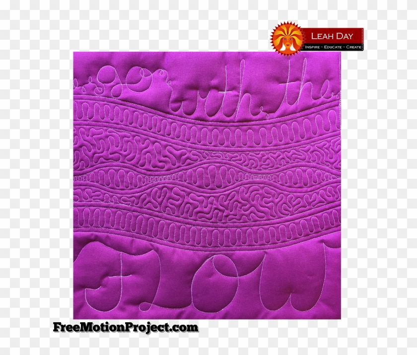 Three Easy Longarm Quilting Designs - Handbag Clipart