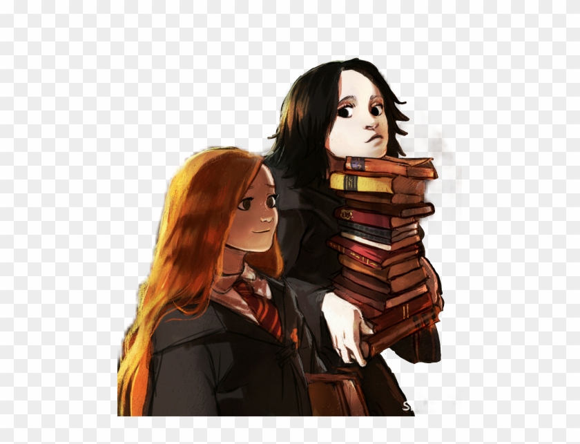 #snily Snily #snapeandlily #snape #lily - Snape X Lily Fanart Clipart