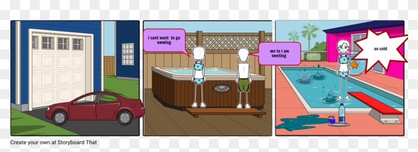 Cars Hot Tuds Poeple Water - Cartoon Clipart