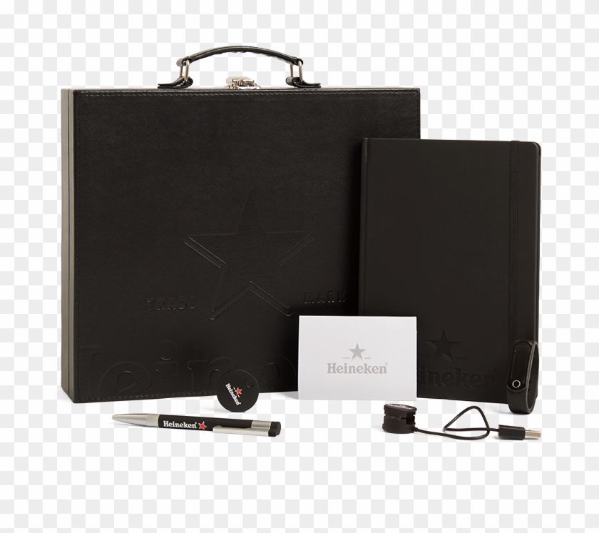 Heineken's Branding Has Been Subtly Integrated In The - Briefcase Clipart
