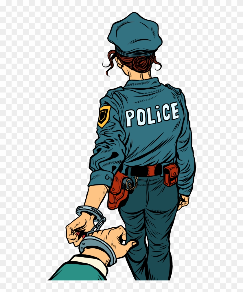 #mq #police #coops #man #poeple - Follow Me To Cartoon Clipart #5691951