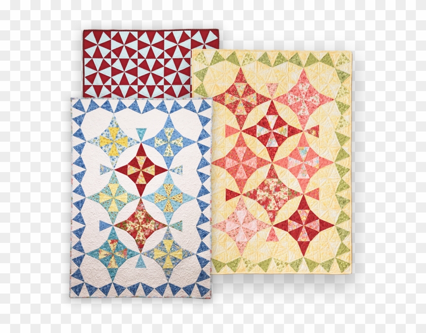 Although The Pattern Looks Intimidating, It's As Easy - Patchwork Clipart