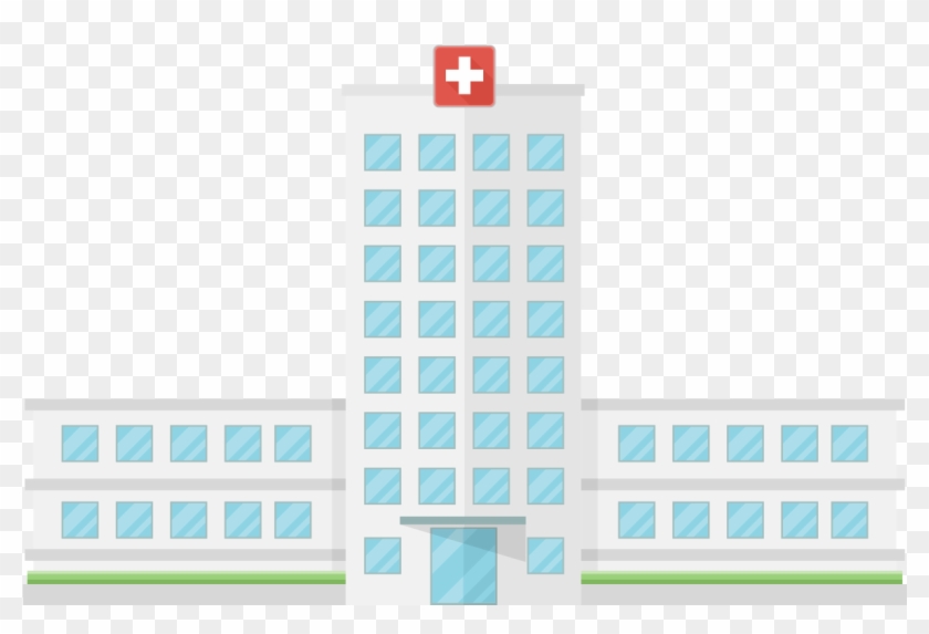 Free Hospital Clipart - Architecture - Png Download #5692631