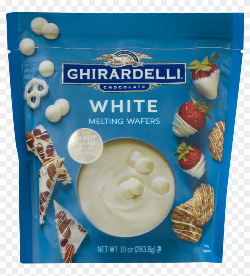 Ghirardelli Chocolate White Melting Wafers Candy Coating, - Ghirardelli White Chocolate Melting Wafers Clipart