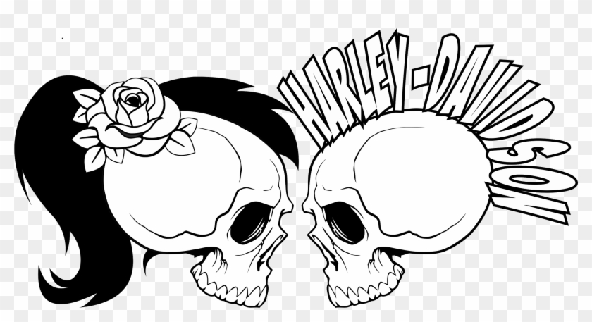 Harley Decals Airbrush Gas Tank Stencils Vinyl - Girly Harley Davidson Stencil Clipart