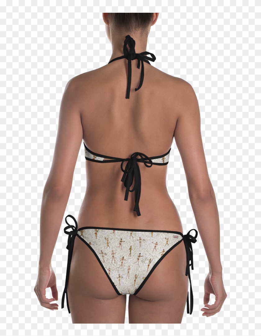 "bikini Girls" Bikini - Lace Bikini Back Clipart #5693019