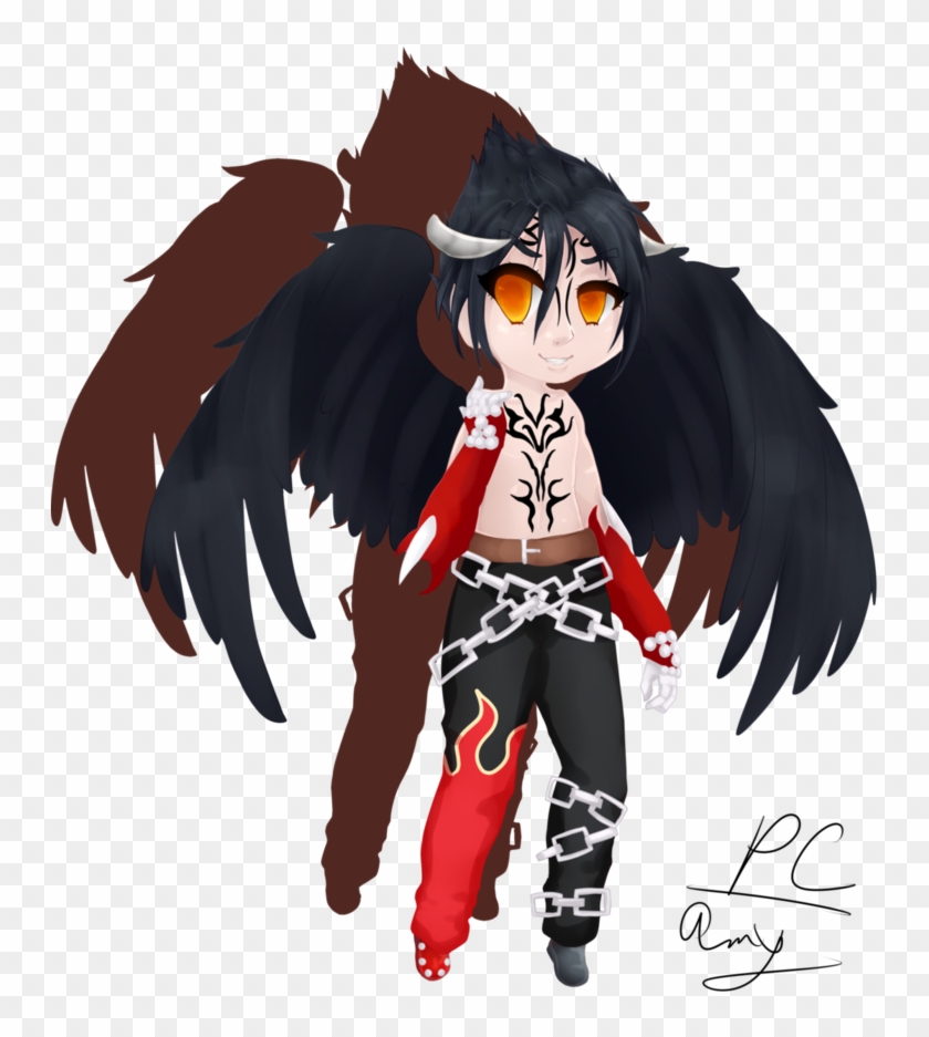 Drawn Devil Kazama - Jin Kazama Clipart