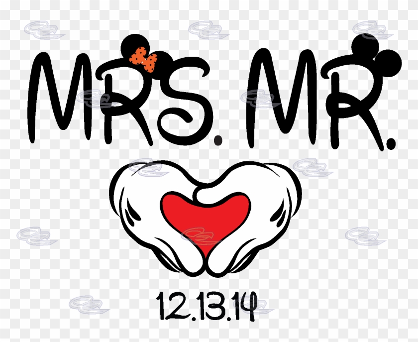 Excellent Mr Mrs With Mr Mrs - Mr & Mrs Disney Clipart #5693616