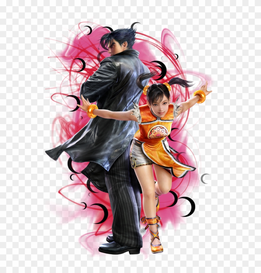 Jin And Xiaoyu By Miaka-cid Jin Kazama X Ling Xiaoyu - Ling Xiaoyu And Jin Kazama Love Clipart