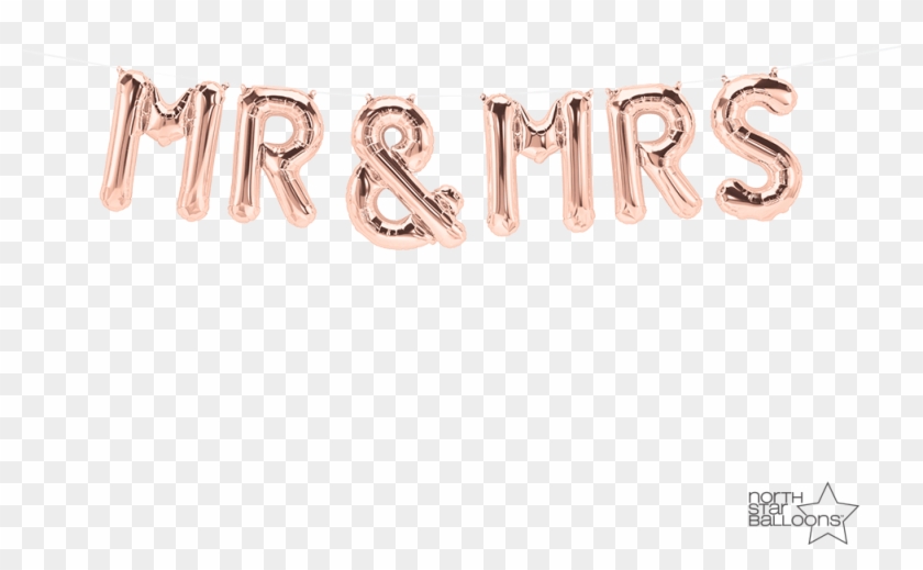Mr & Mrs Kit 16 In , Png Download - Northstar Balloons Clipart #5694004
