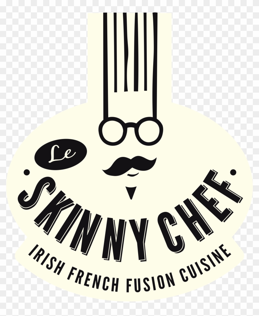 Le Skinny Chef Logo - Circle Clipart #5694277