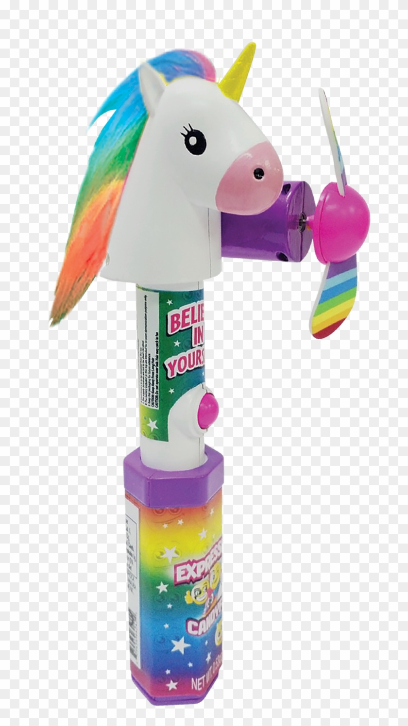 Candyrific Unicorn Expression Fans , Png Download - Baby Toys Clipart #5694317
