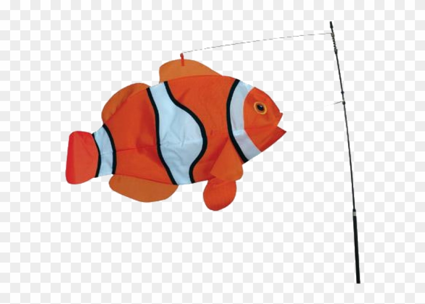Image Of Clownfish Swimming 3d Fish - Manche A Air Poisson Clipart #5695136