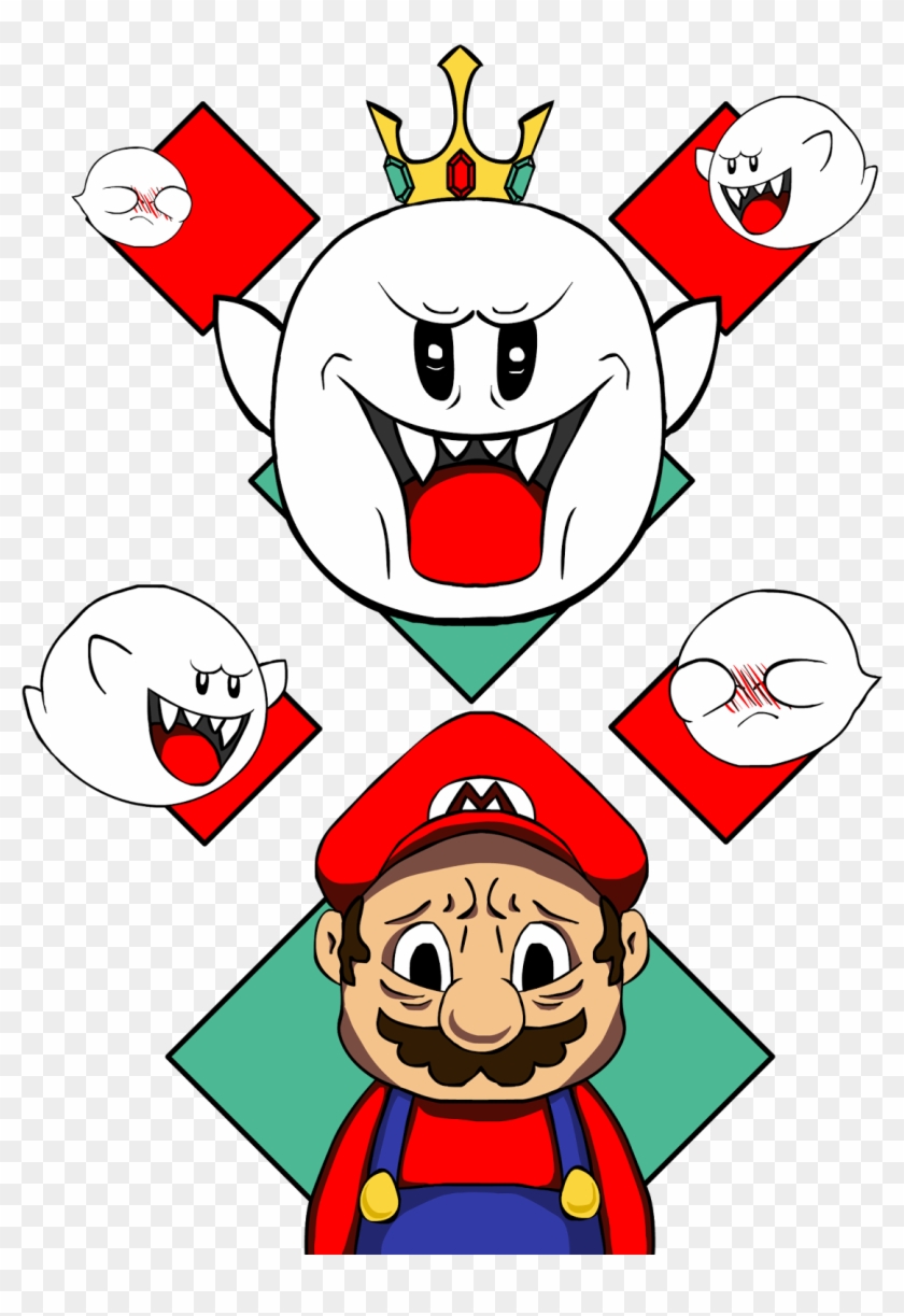 There's What I Ended Up With As Far As The Mario And - Cartoon Clipart