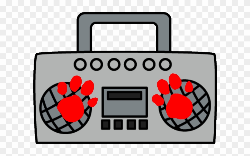 Tape Clipart Tape Player - Radio Clipart - Png Download #5695687