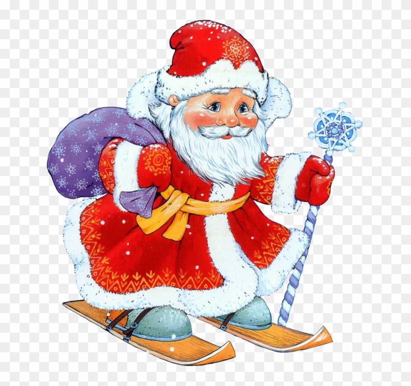 Happy New Year - Дід Мороз Clipart