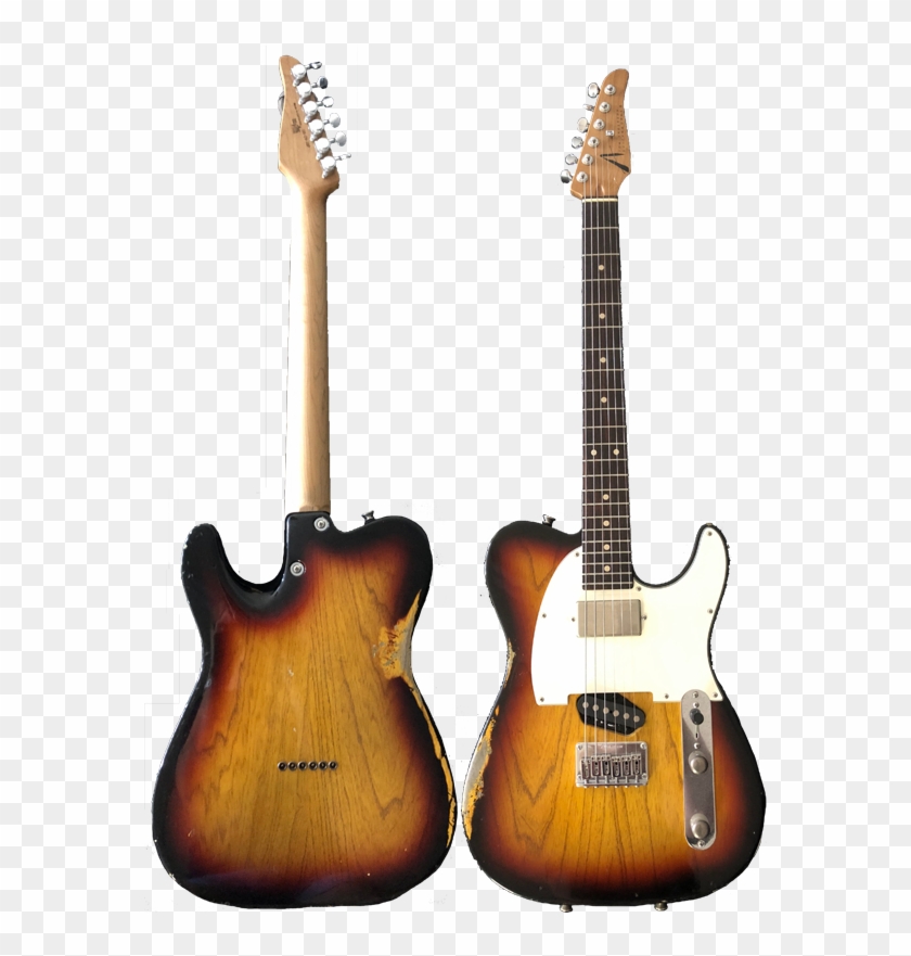 Tom Anderson T Classic In-distress In 3 Color Burst - Electric Guitar Clipart #5695815