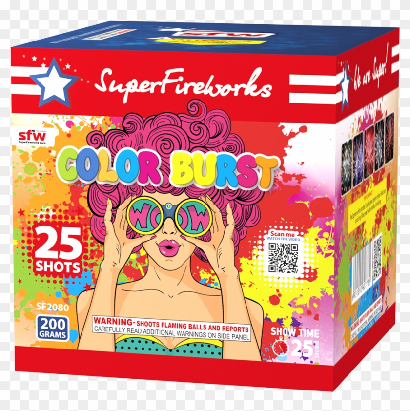 Color Burst - Toy Craft Kit Clipart