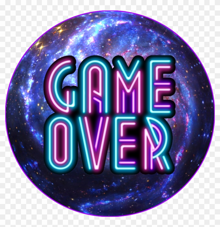 #game #gameover #over #gamer #girl #boy #people #galaxy - Circle Clipart #5696087