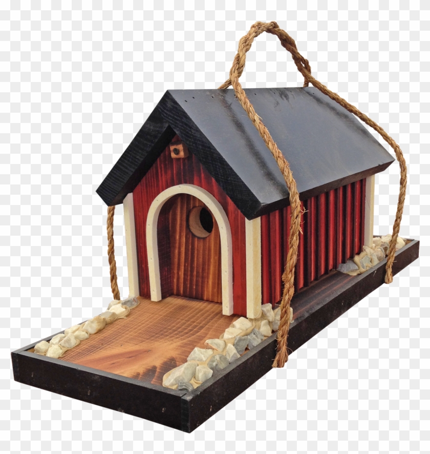 Covered Bridge Birdhouse - House Clipart #5697647