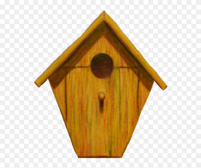 Birdhouse Drawing Images - Plank Clipart