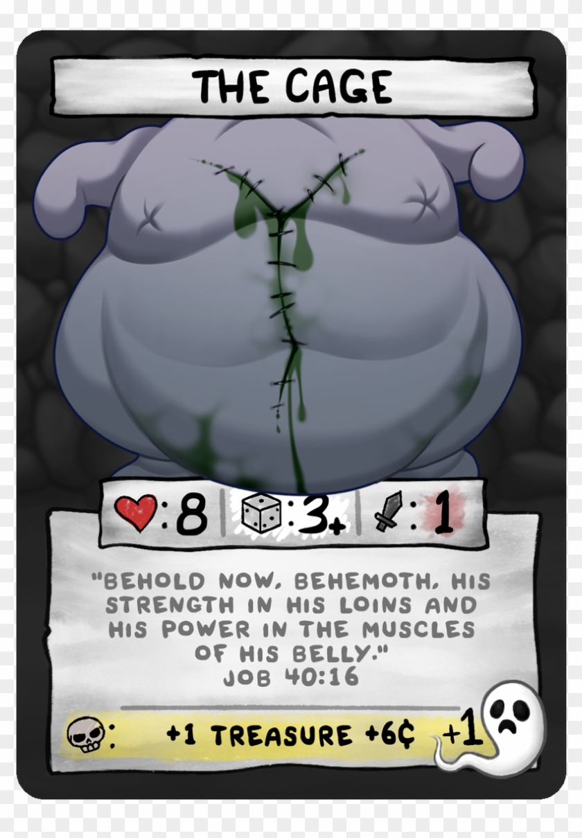 Http - Binding Of Isaac Four Souls Monstro Clipart