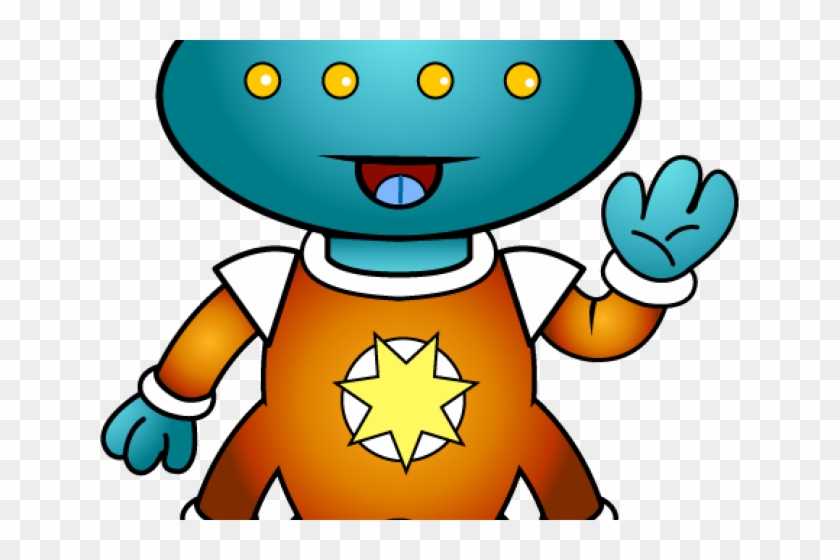 Blue Eyes Clipart Alien - Dibujos Del Espacio Extraterrestre - Png Download #5698528