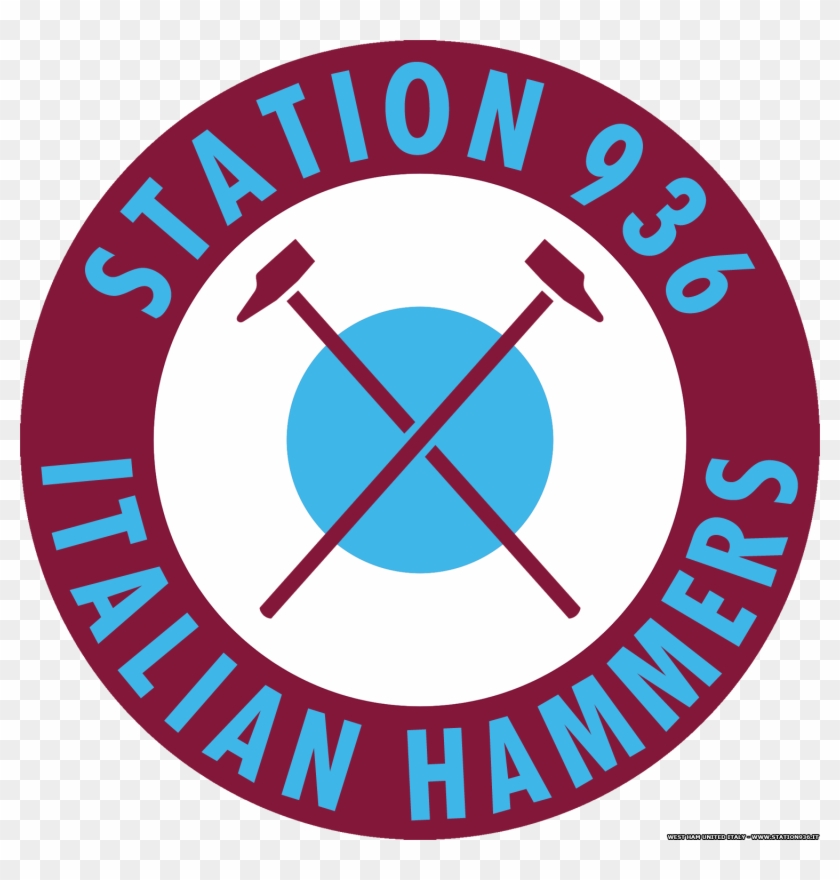 The Hammers Logo - West Ham United F.c. Clipart #5698978