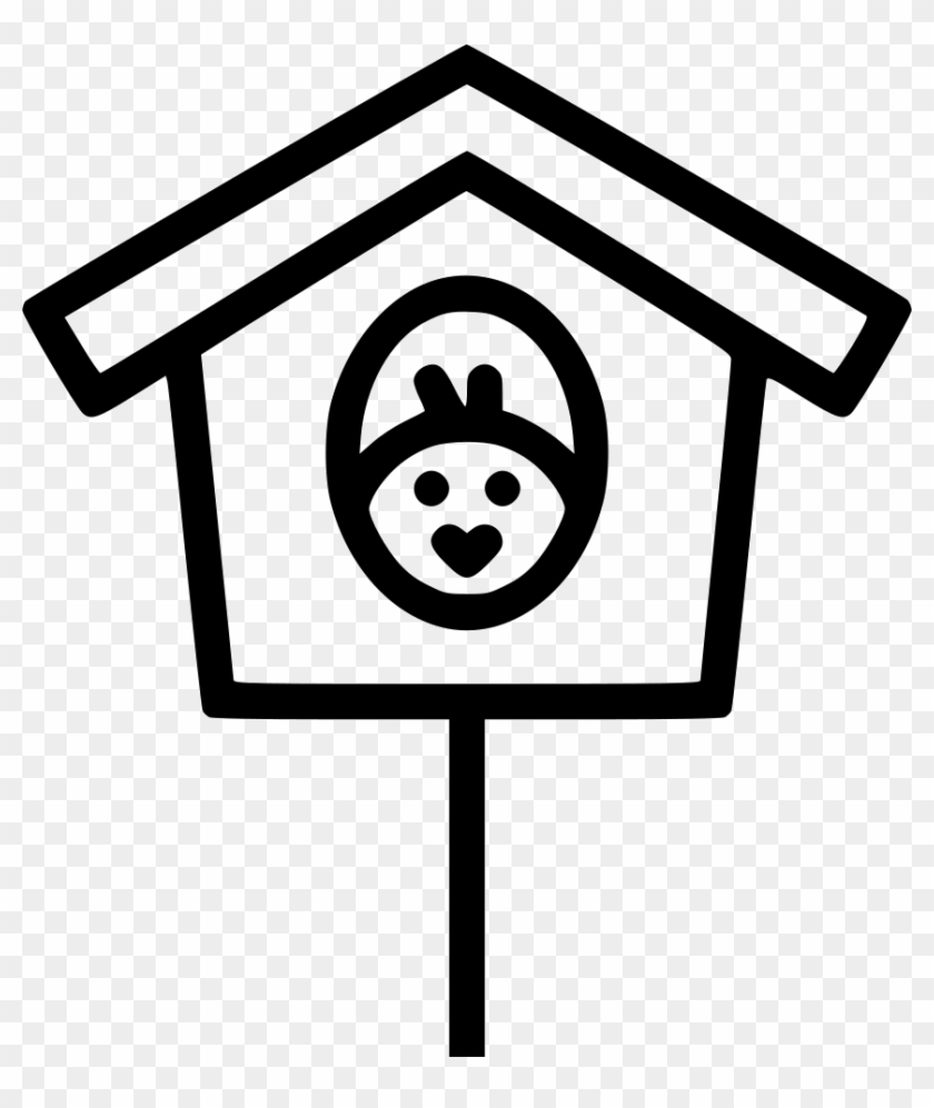 Birdhouse Nest Chicken Chickling Home Comments - Icon Clipart #5698981