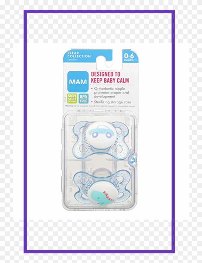 Mam Pacifiers, Baby Pacifier 0-6 Months, Best Pacifier - Baby Toys Clipart