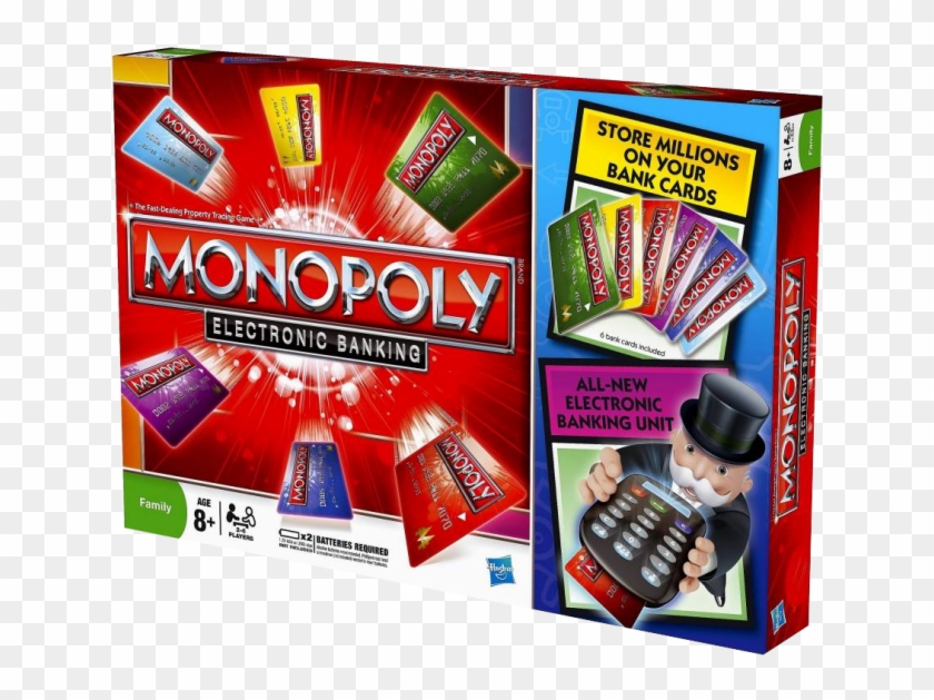 Monopoly Electronic Banking Clipart #5699503