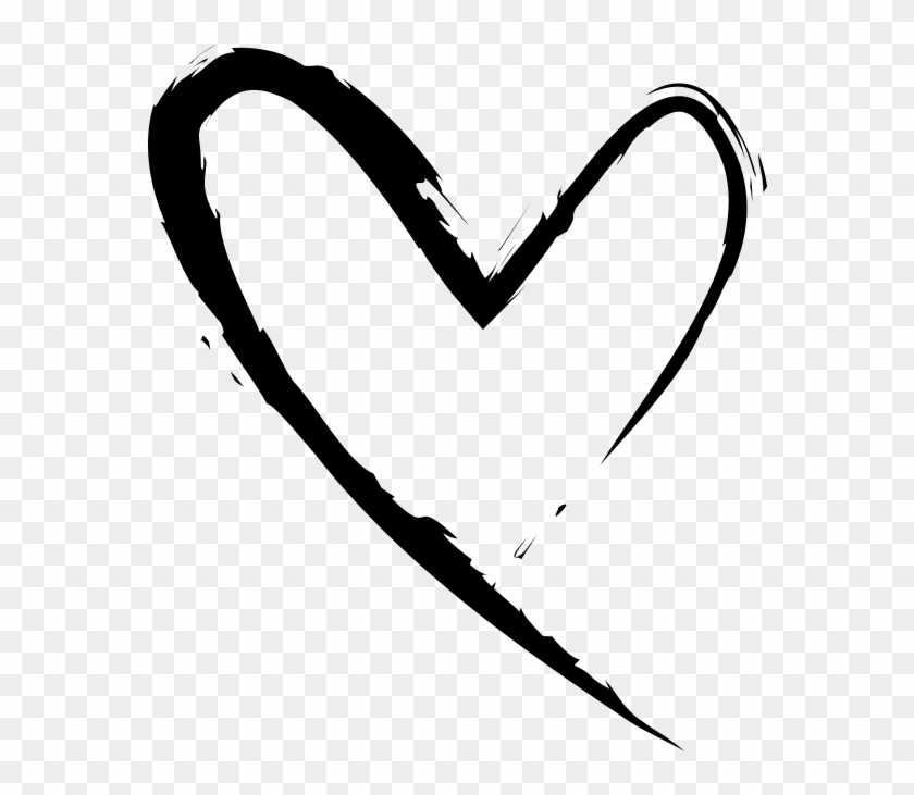 Hand Drawn Heart - Heart Clipart