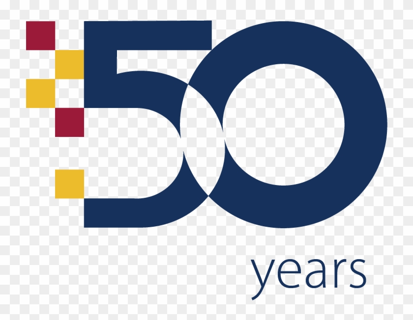 Queen's School Of Computing 50th Emblem For Light Backgrounds - Graphic Design Clipart #5699662