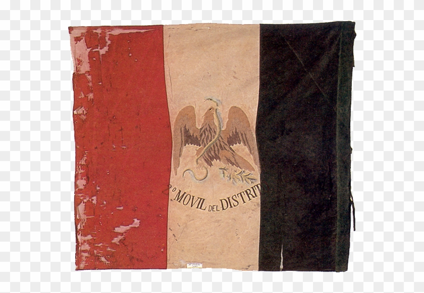Banderas Del 2º Móvil De Distrito - Bandera De Mexico De 1846 Clipart #5699871