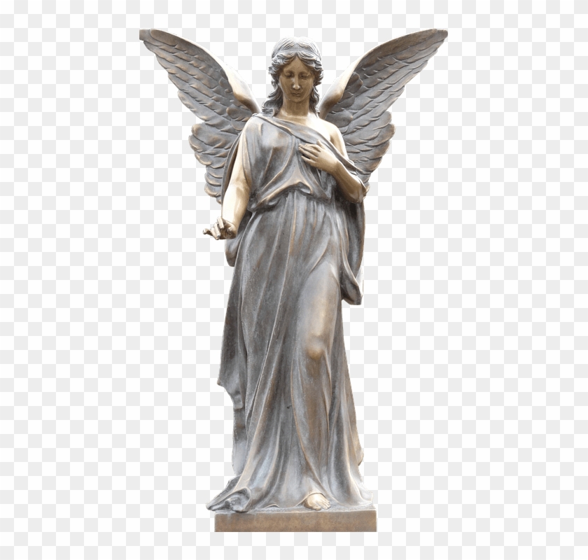 Angel Monument - Sculpture Angel Png Clipart