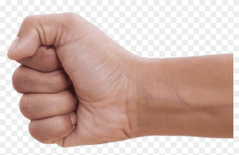 Free Png Download Clenched Fist To The Left Png Images - قبضة يد Clipart #570094