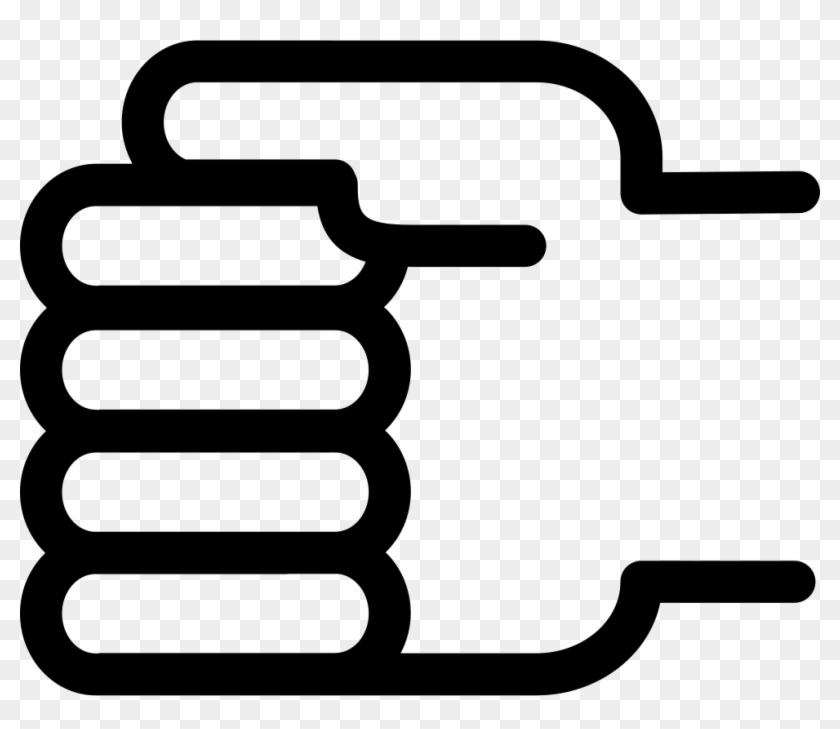 Png File Svg - Closed Fist Hand Png Clipart