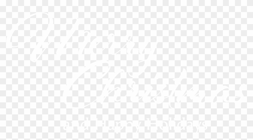 Happy Holidays - Johns Hopkins Logo White Clipart