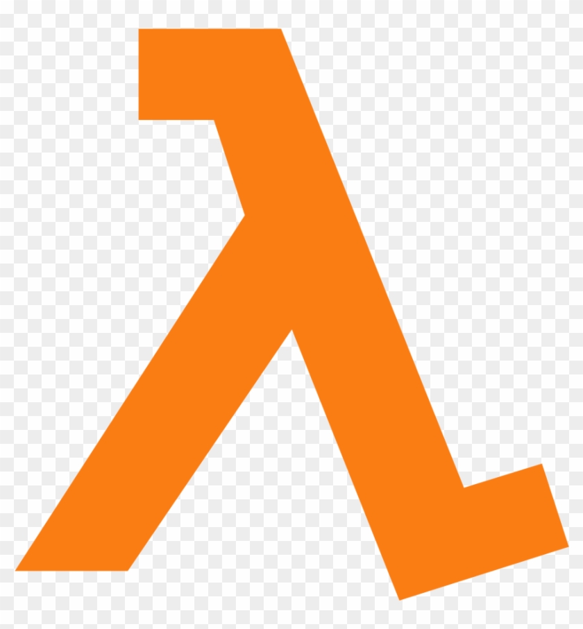 File - Orange Lambda - Svg - Orange Lambda Clipart