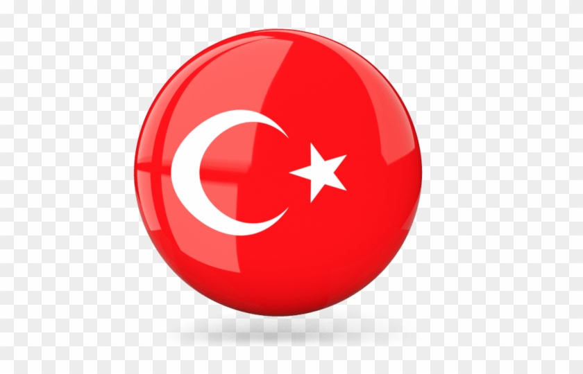 Turkey Flag Icon - Turkey Flag Icon Png Clipart #570950