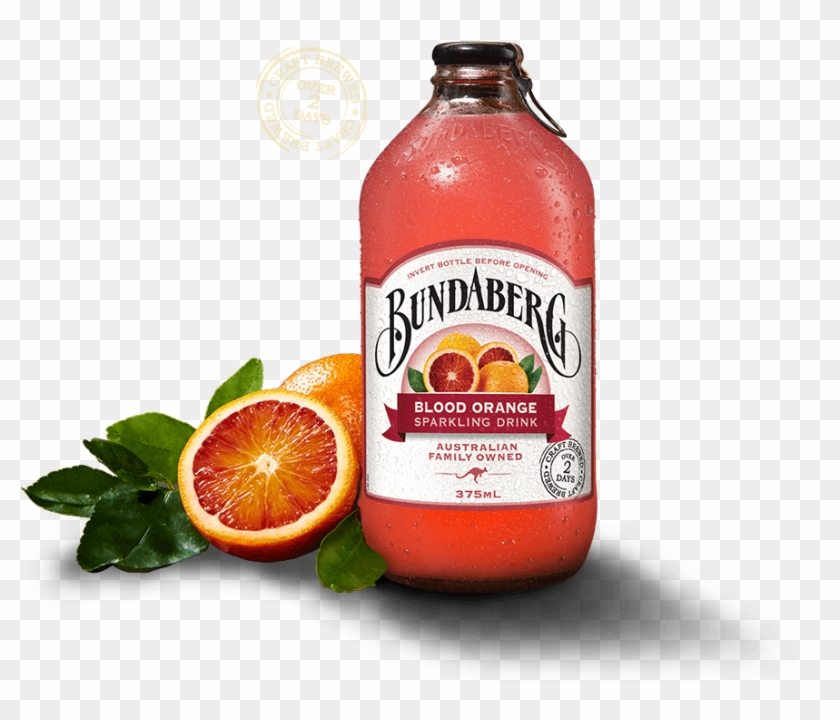 Blood Orange - Bundaberg Peach Sparkling Drink Clipart #571127