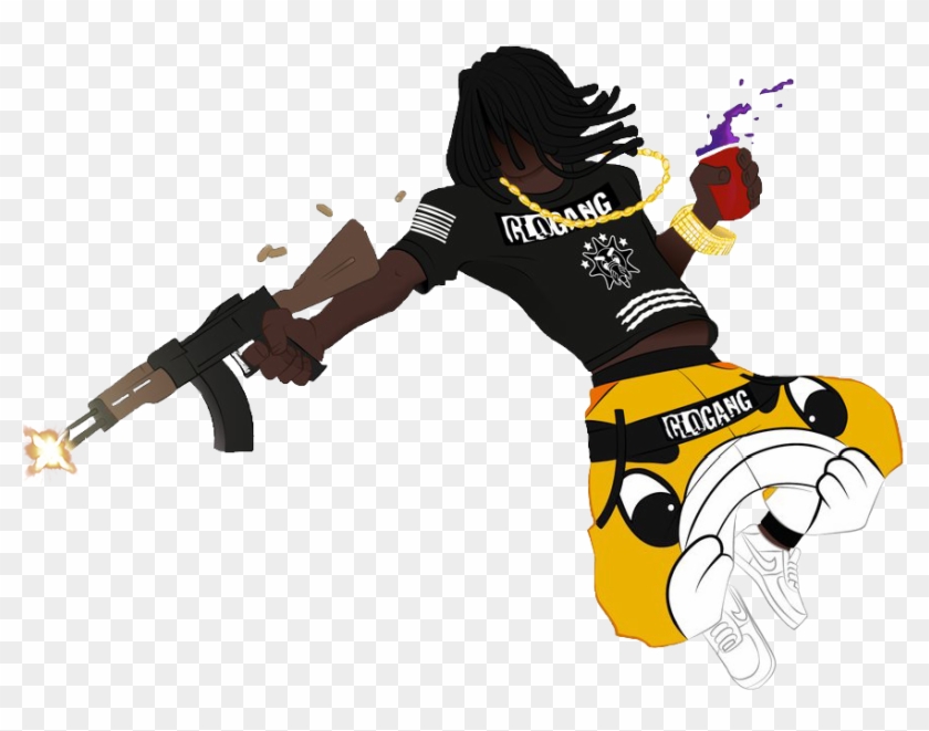 Bvffkfy - Chief Keef Glo Gang Clipart