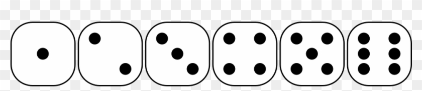 Dice Clipart Dice Faces - Six Sides Of Die - Png Download