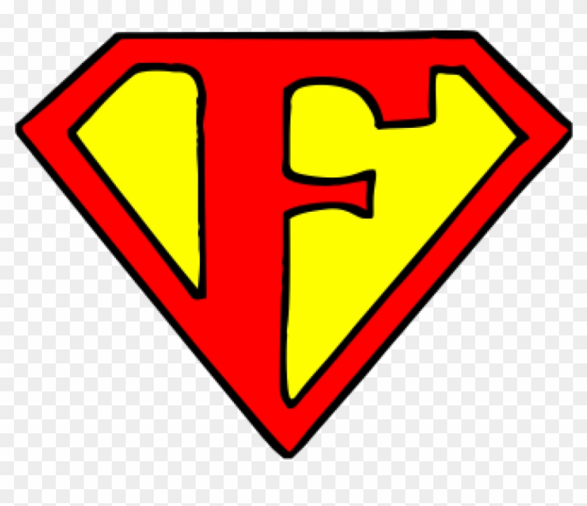 F Logo Letter Superman Logo Best Png - Superman Logo With F Clipart #571763