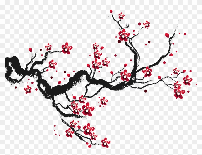 Blossoms Transprent Png Free - Draw Cherry Blossom Trees Clipart